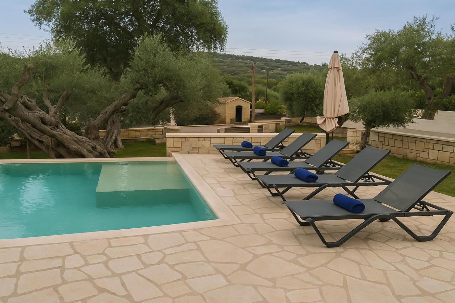 Villa Antonousa - Private Pool Oasis Kera  Ngoại thất bức ảnh