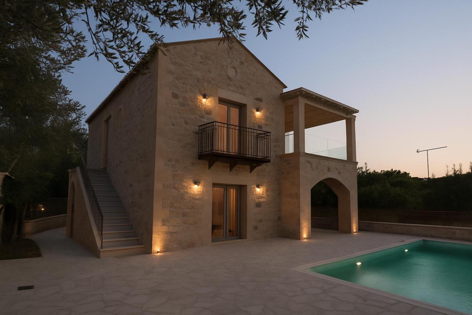 Villa Antonousa - Private Pool Oasis Kera  Ngoại thất bức ảnh